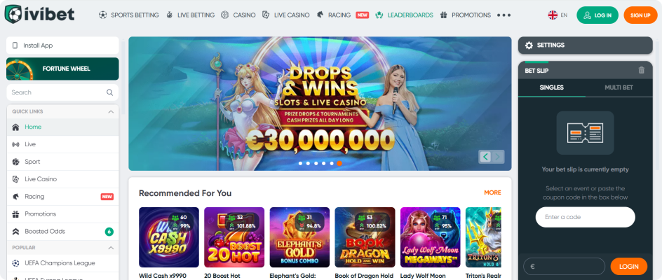 IviBet Online-Kasino